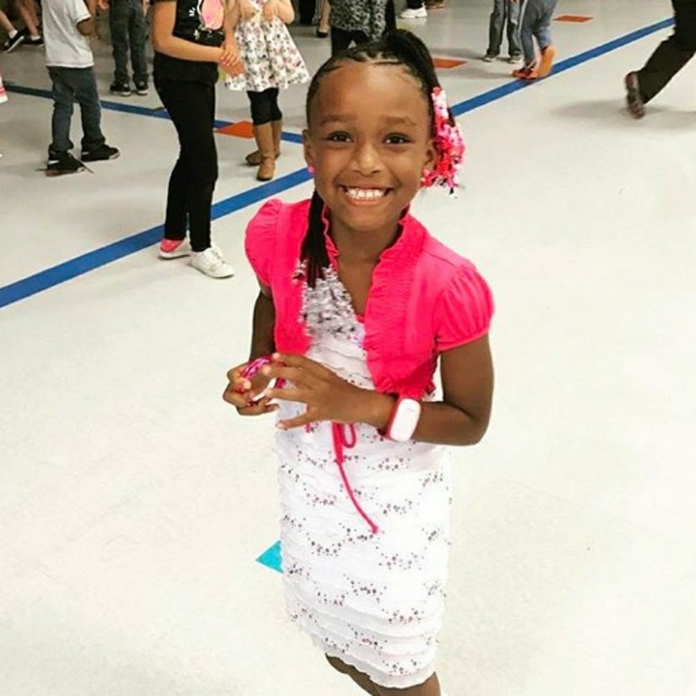 White dress with pink sequence and pink connected